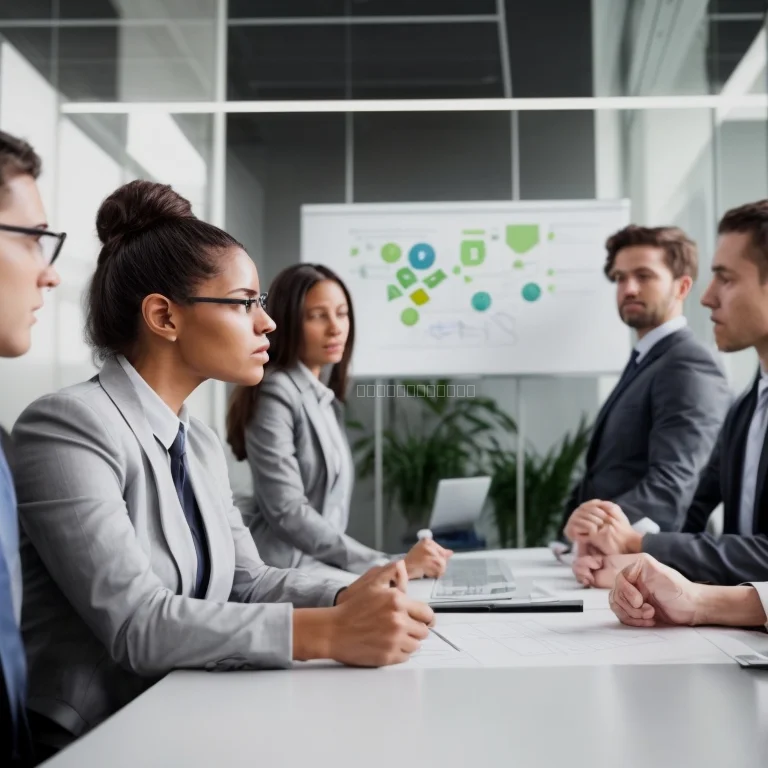 Executive coaching session in progress